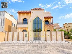 Classic two-story villa with a rooftop terrace, situated on a corner plot (facing a street and a sid