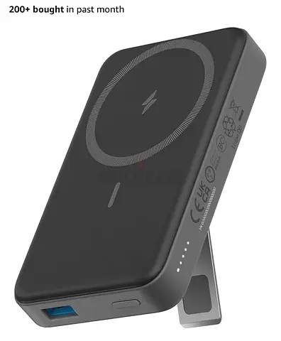 Anker 633 Magnetic Power Bank, 10,000mAh MagSafe Portable Charger, PD 20W
Foldable Stand Wireless Ch