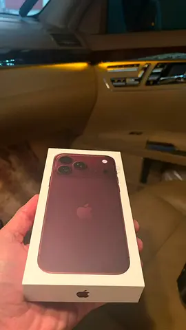 Brand new sealed Apple iPhone 18 Pro Max (Burgundy color) - TDRA