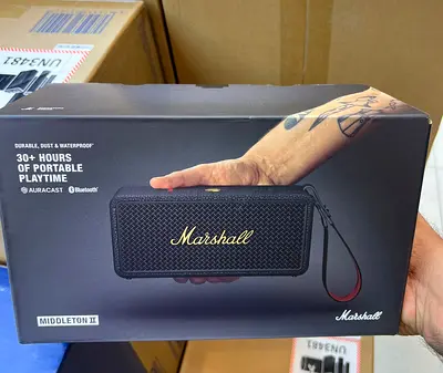 Marshall Middleton II Portable Bluetooth Speaker – Brand New