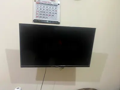 Wall Mounted Flat Screen TV