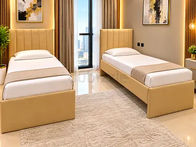 Selling Brand New Single Bed With Mattress