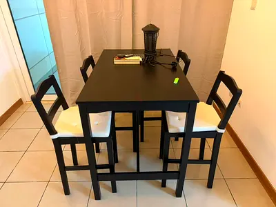 IKEA High Bar Table Set (Self-Pickup from Sulafa Tower)