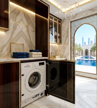 Bosch 8kg Built-In Washing Machine – Latest Model | Modern Integrated Design