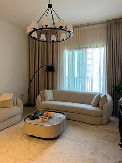 Luxurious 2BR | Dully Furnished || Modern Living || Beach&Pool View || Parking Free || All Amenities