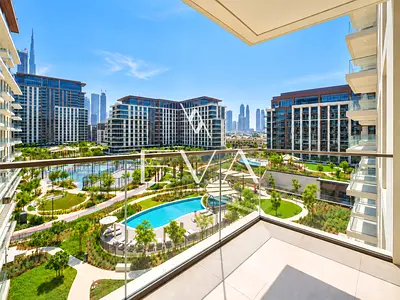 BURJ AND PARK VIEW | BRAND NEW 2BR | LARGE BALCONY