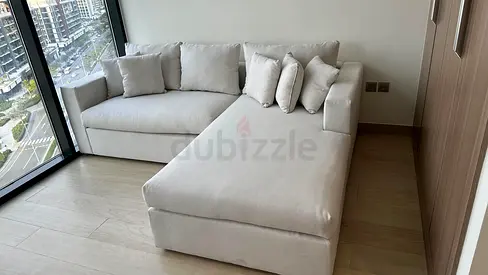 Brand New Luxury L Shaped Sectional Sofa with Spacious Corner Seating, Plush Deep Cushions