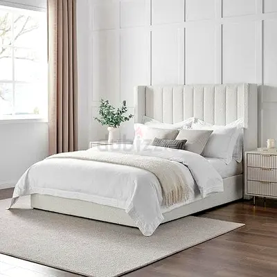 Luxurious Design New Queen size Family bed frame with Mattress Available