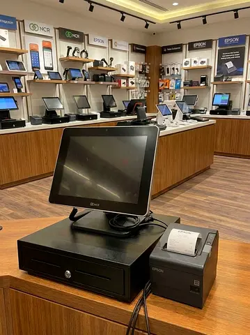 Complete NCR POS Bundle with Cash Drawer, Receipt Printer and life time software