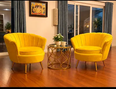 Urgent sale - Beautiful Sunlit Reading Corner accent chairs