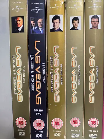 Las Vegas TV Series Seasons 1-5 DVD Box Set (Complete Collection)
