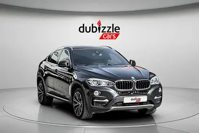 AED 1216/month | 2019 BMW X6 Xdrive35i | GCC Specs | Ref#525631