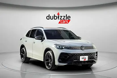 AED 2204/month | 2025 Volkswagen Tiguan R-Line Black Edition | GCC Specs | Ref#526510