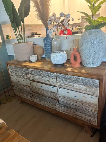 Australian Wooden Consol with multi cabinets