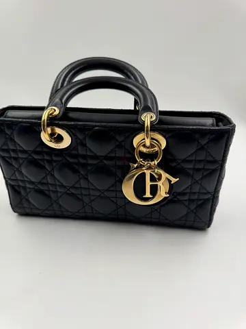 Dior lady dior cannage leather black
