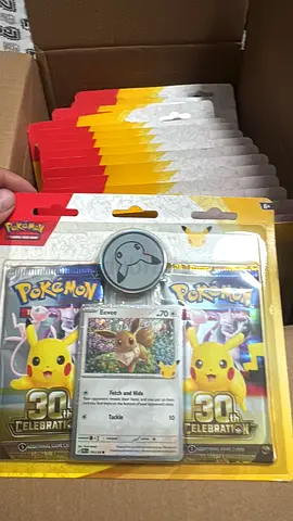 pokemon 30th celebration blister