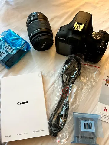 Canon EOS 2000D with EF-S 18-55mm IS II kit lens (used)