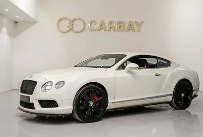 AED 2252 PM | BENTLEY CONTINENTAL GT V8 2014 | WELL MAINTAINED | 1 YEAR WARRANTY | GCC