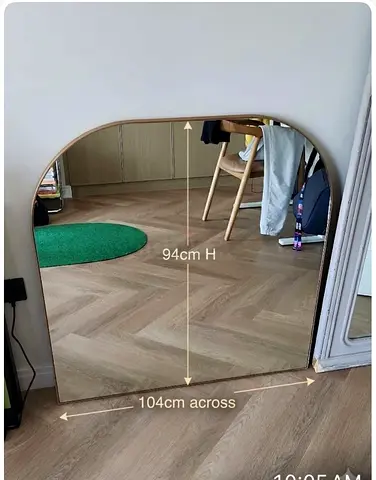 Modern Arched Wall Mirror
