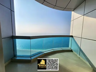 شقه غرفتين وصاله مميزه جدا للبيع ببرج الكورنيش اطلاله كامله على البحر