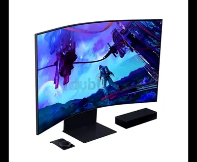 Curved Gaming Monitor with Stand and Controls - 34" (Good Condition)