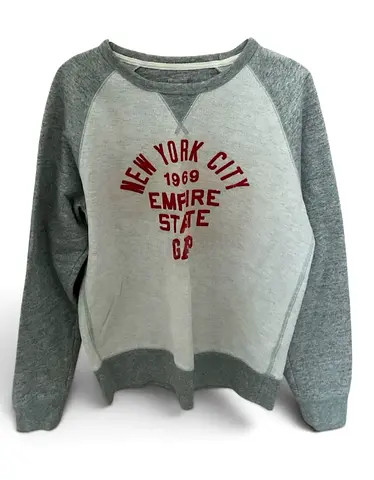 Gap grey New York City Graphic Sweatshirt - size S