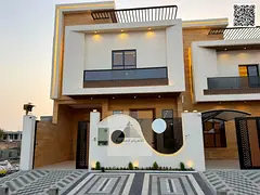 Own a villa with a 10% down payment and monthly installments of AED 6,000—registration and ownersh