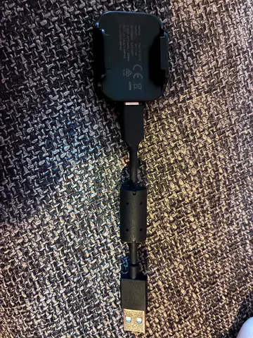 4.0 USB charger cable with proprietary cradle (used)