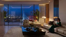 Mercedes-Benz Places Studio | Burj Khalifa & Marina Views | Pool Access