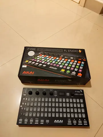 Akai fire like new fl studio midi controller