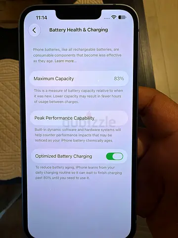 Apple iPhone 14 128gb 83% 🔋 Mint condition. Original never opened.