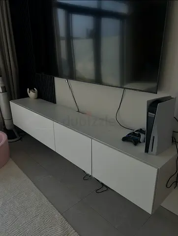IKEA TV white unit
