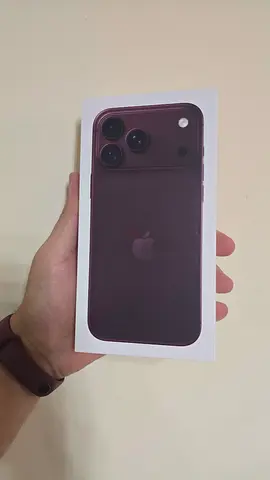 NEW SEALED iPhone 18 Pro Max 256 GB Burgundy (Dual eSIM)