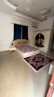 Furnished studio apartment, second occupancy, for monthly rent in Rawda 3.