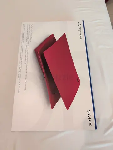 Genuine Sony PlayStation 5 Red Console Cover - Brand New in Box