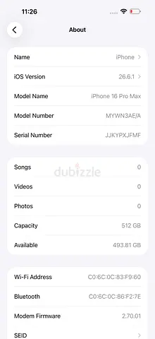 Iphone 16 Pro Max 512gb Desert Titanium