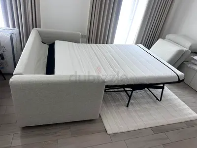 IKEA vimle Two Seater Sofa Bed Beige