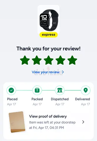 Apple watch 10 / 46MM Jet Black