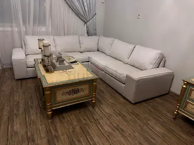 Kivik Lshape Sofa beige