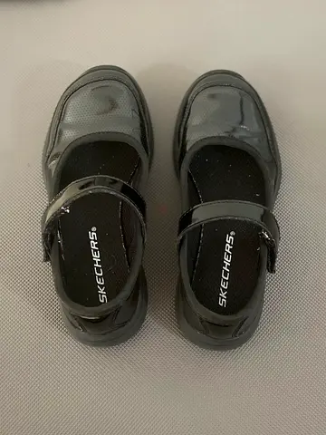 Sketchers Girls Microstrides Mary Jane Shoes