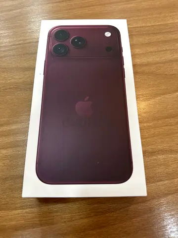 Iphone 18 pro max 256 burgundy
