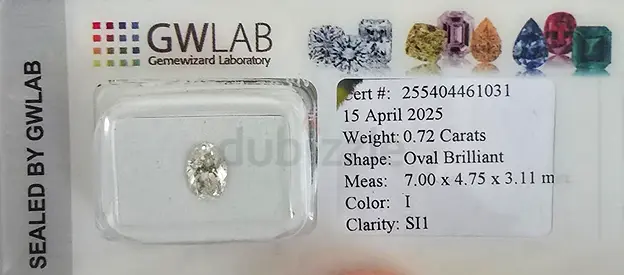 Natural Diamond 0.72 carats