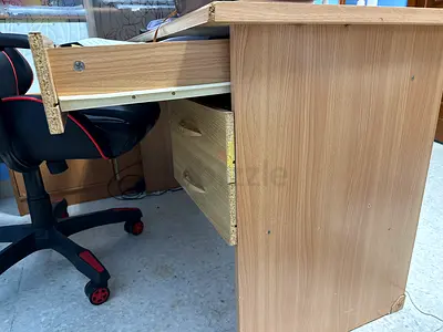 Negotiable Wooden office/study desk with storage