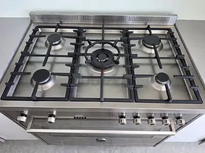 Bertazzoni Top Gas Oven Electric Combination Cooking Range 90x60cm Freestanding