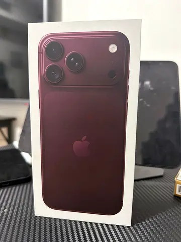 iPhone 18 Pro max (Boxed) - burgundy  - Unopened