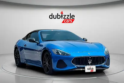 AED 4910/month | 2018 Maserati GranCabrio | GCC Specs | Ref#518386
