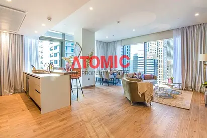 Double Parking | Palm View | Luxury Designed 2 BR