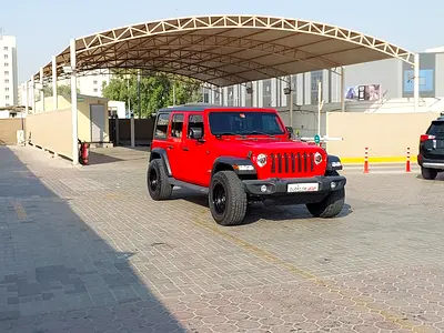 AED 1216/month | 2020 Jeep Wrangler Unlimited Sport | GCC Specs | Ref#528531