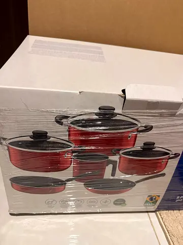 TRAMONTINA 9-Piece Non-Stick Cookware Set – Made in Brazil 🇧🇷