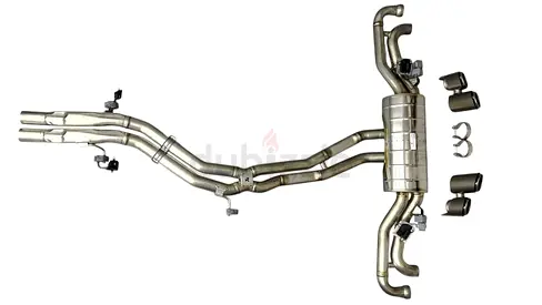 **Brand New Akrapovič Titanium Exhaust System for Lamborghini Urus**